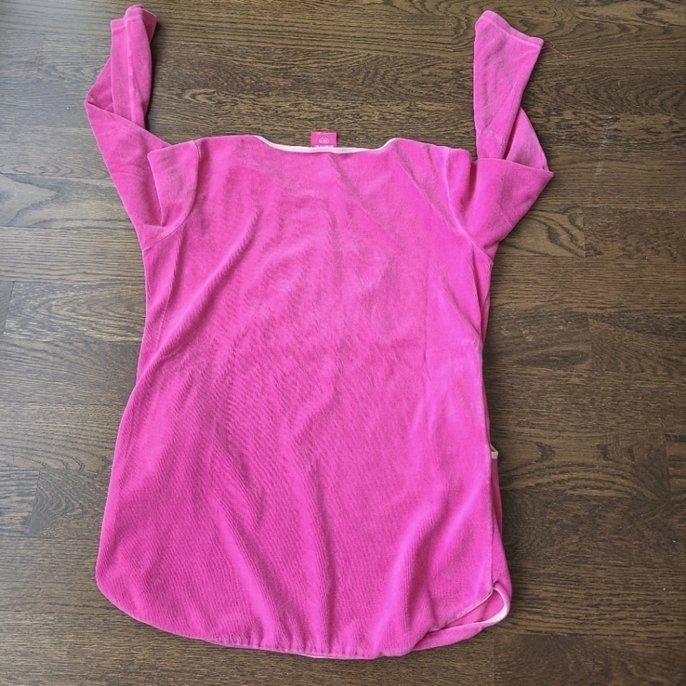 Love Paul Frank logo Pink Long Sleeve Top sz.M - Picture 3 of 11